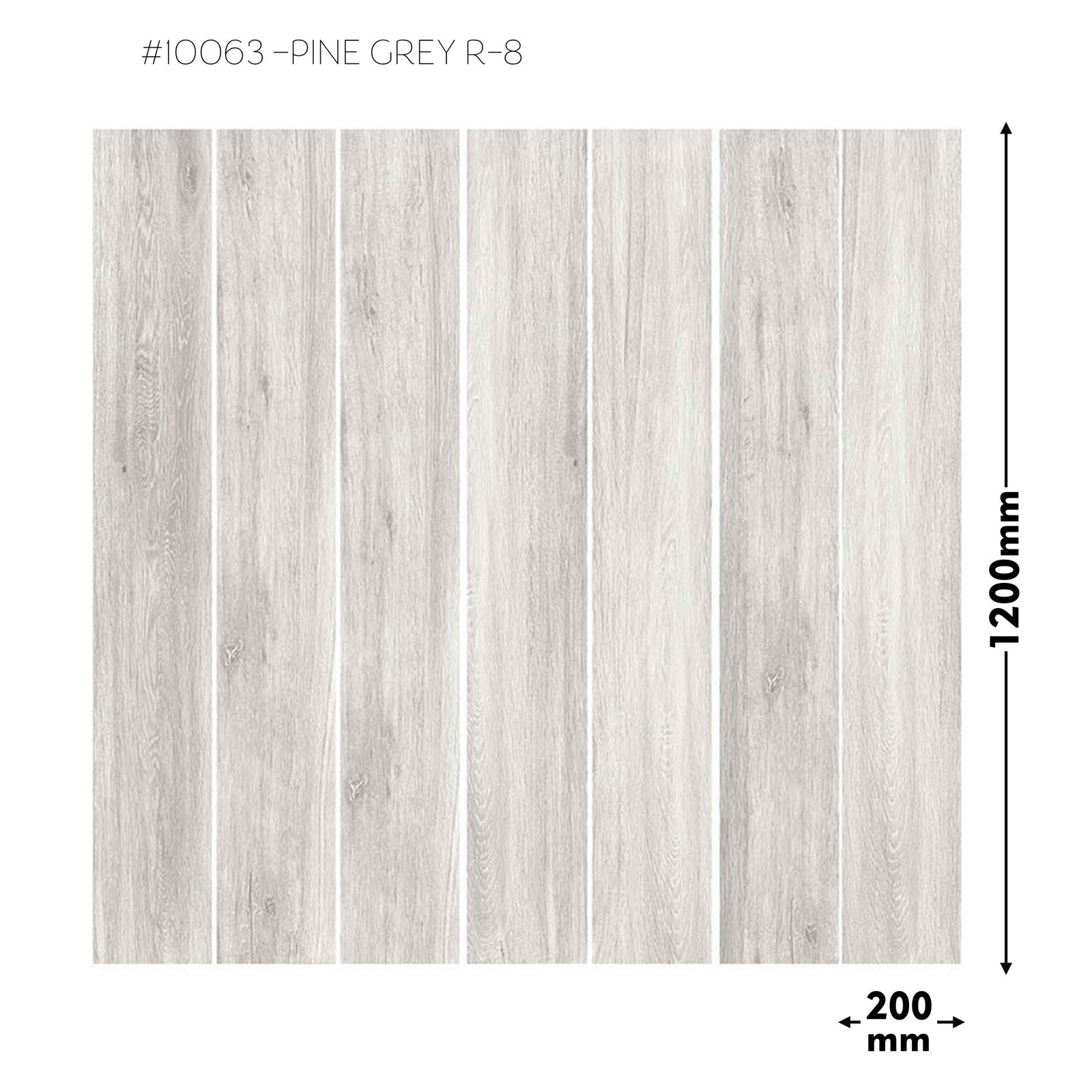 5c75c398-0e81-4620-ae2d-64a995953e74.jpg Pine Grey R8 DM 200X1200 (Matt) - Image 1
