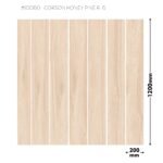 Carson Honey Pine R6 DM 200X1200 (Matt)