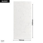 Kitchen Top Quartz MZ913 - 2400X700X18MM (36mm Undermount)